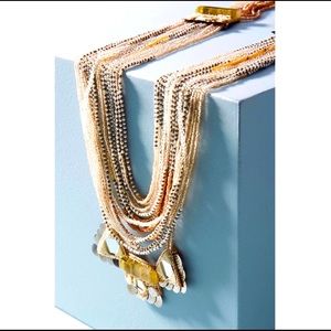 Anthropologie Desert Sunset Necklace NWT